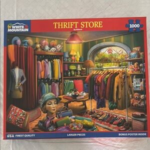 White Mountain Thrift Store Jigsaw Puzzle - 1000 Pieces